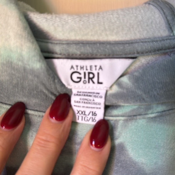 Athleta Girl Hoodie In your Element 2.0 size XXL 16 - Picture 2 of 6